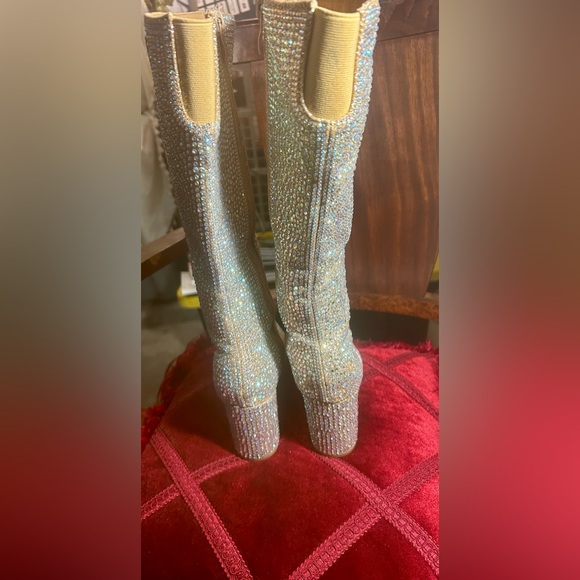 *SALE*Mid-Calf Rhinestone Boot:UC - Picture 5 of 12
